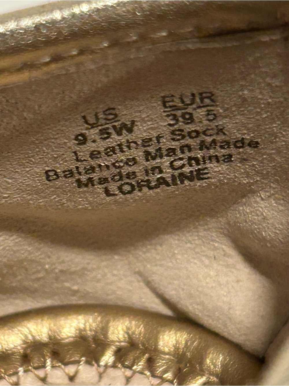 Sam Edelman Loraine Bit Loafer Molten Gold Chunky Glitter Flats Metallic 9.5W - Picture 9 of 10